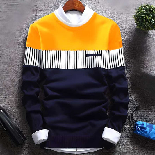 Full Sleeves Round Neck Mens T-Shirt